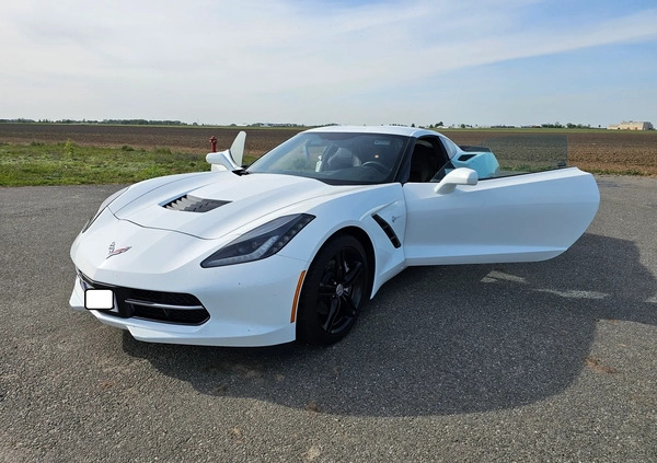 Chevrolet Corvette cena 219000 przebieg: 19640, rok produkcji 2017 z Przasnysz małe 191